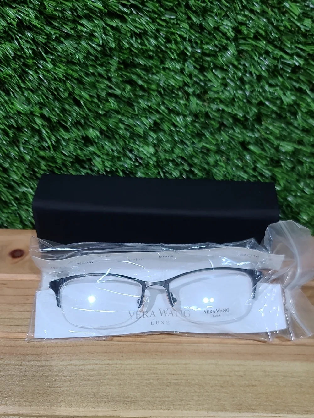 Vera Wang Nedja Eyeglasses - Black 52-16-140 NEW